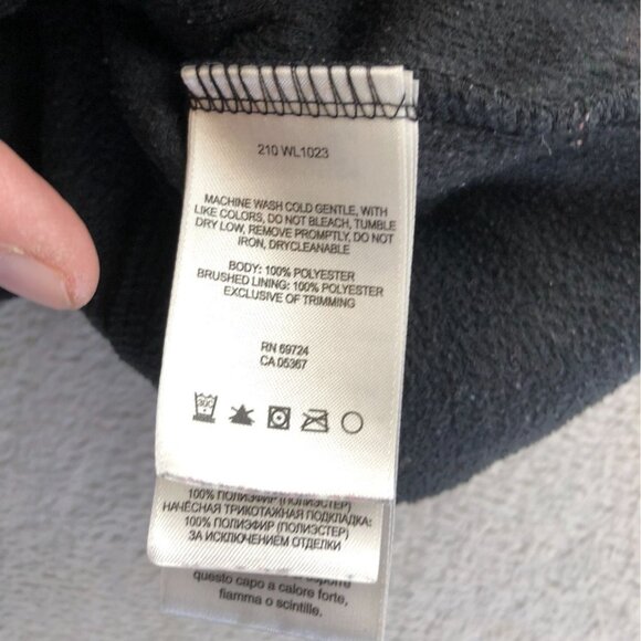 Columbia Womens Vest Jacket Large Black Fleece Full Zip Stand Collar Outdoors - Picture 7 of 13